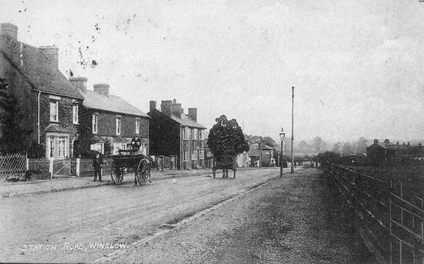 Station Road, lower end before building on south side